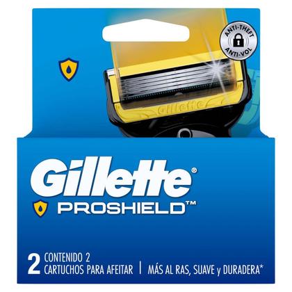 Imagem de Carga Para Aparelho De Barbear Gillette Fusion Proshield 2 unidades