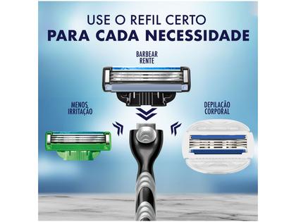 Carga para Aparelho de Barbear Gillette - Mach 3 16 Unidades Imagem de Carga para Aparelho de Barbear Gillette