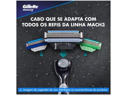 Imagem de Carga Para Aparelho De Barbear Gillette Mach3 - 2 Unidades