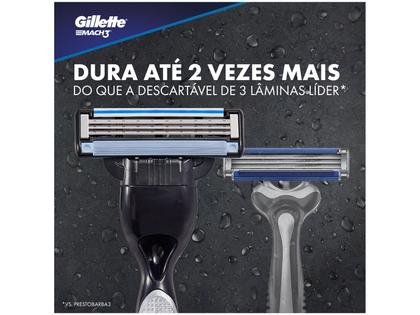 Imagem de Carga Para Aparelho De Barbear Gillette Mach3 - 2 Unidades