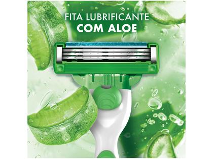 Carga para Aparelho de Barbear para Pele Sensível Gillette Mach3 Sensitive 8 Unidades Imagem de Carga para Aparelho de Barbear para Pele Sensível Gillette Mach3 Sensitive 8 Unidades