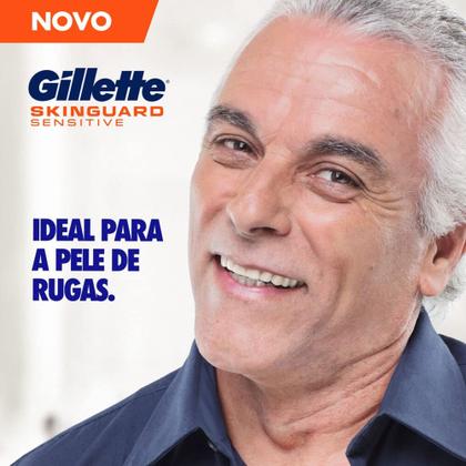 Imagem de Carga Refil Aparelho de Barbear Gillette Skinguard Sensitive 4u