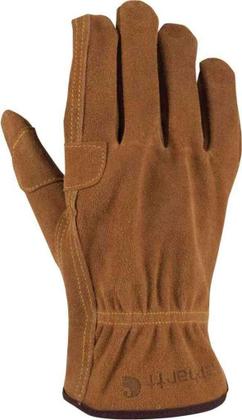 Imagem de Carhartt Men's Leather Fencer Luva de trabalho, marrom, grande (pacote de 1)