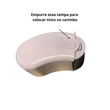 Carimbo De Seguranca Esconde Texto Cs-10 Caixa Kit Com Tinta - Procalc Imagem de Carimbo De Seguranca Esconde Texto Cs-10 Caixa Kit Com Tinta