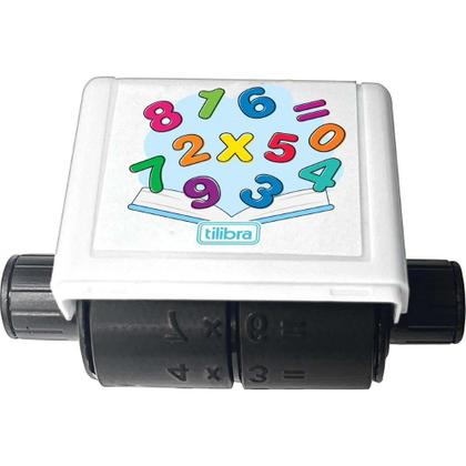 Imagem de Carimbo Roller Matemático Tabuada Tilibra