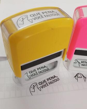 Imagem de Carimbos Automáticos para Professores - Flork Kit 3 Unidades
