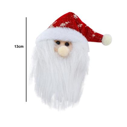 Imagem de Carinha papai noel tric alpino 13cm