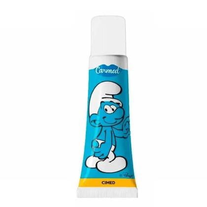 Imagem de Carmed Creme Hidratante Protetor Labial Smurfs 10g