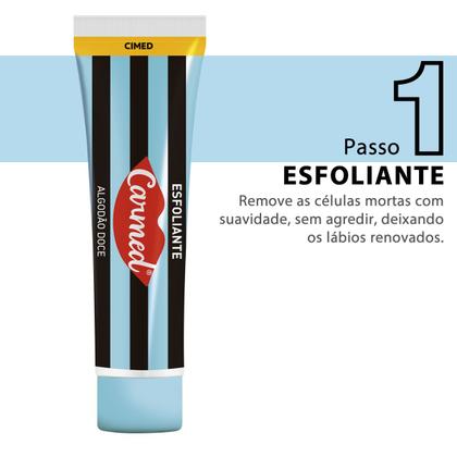 Imagem de Carmed SOS Algodão Doce Esfoliante 10g + Ultra Gloss 10g