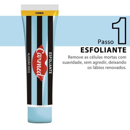 Imagem de Carmed SOS Algodão Doce Esfoliante 10g + Ultra Gloss 10g - CIMED