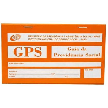 Imagem de Carnê do Inss Gps Previdência Social 12 Fls Autonomo