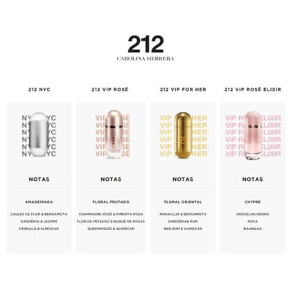 Imagem de Carolina Herrera 212 Vip Rosé Elixir Edp - Perfume Feminino 80ml