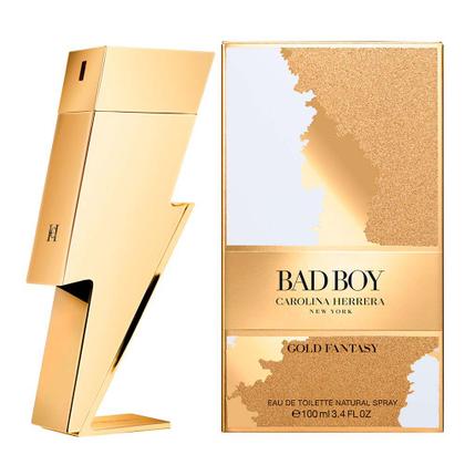 Imagem de Carolina Herrera Bad Boy Gold Fantasy Perfume Masculino Eau de Toilette