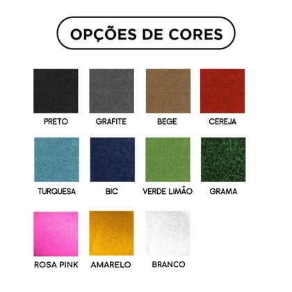 Imagem de Carpete Forração Decoração para Eventos Revestimento de Chão Paredes e Objetos - Verde Grama