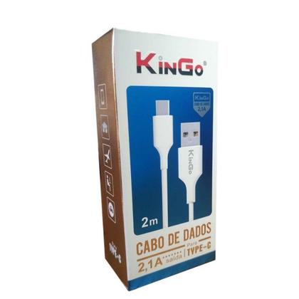 Imagem de Carregador 2 Metros Turbo para X iaomi Mi A1 - Cabo e Fonte