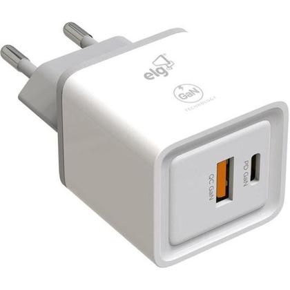 Imagem de Carregador 2 USB 3A + 1 PD W35GAN ELG F002