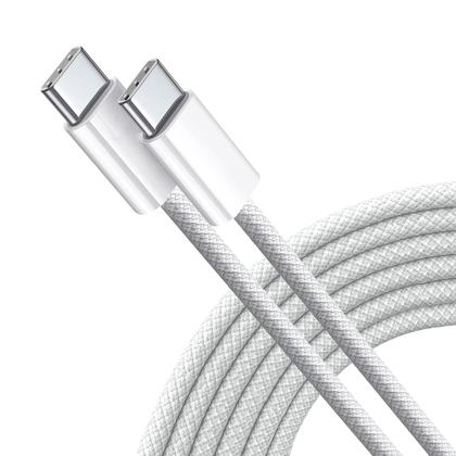 Imagem de Carregador 20W Turbo Fonte + Cabo USB-C Compatível Iphone 15 15 pro Max e 15 Ultra