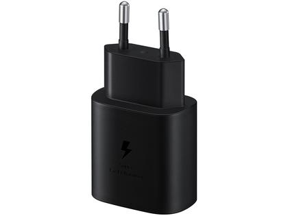Imagem de Carregador 25W Samsung C+C Preto Compatível S21 5G Original