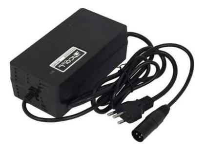 Imagem de Carregador 36v para bateria de chumbo para bike , escooter plg xlr ou rca