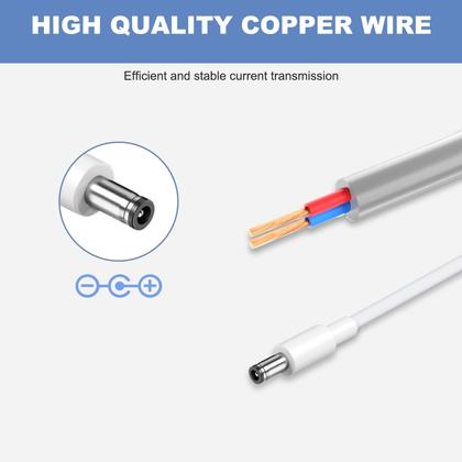 Imagem de Carregador 5V compatível com o monitor de bebê Bonoch Video Split Screen