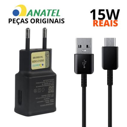 Imagem de Carregador a70/a71/s20/s21/note10/20 15w original -preto