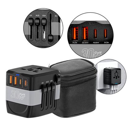 Imagem de Carregador Adaptador Universal  Portátil e Multifuncional