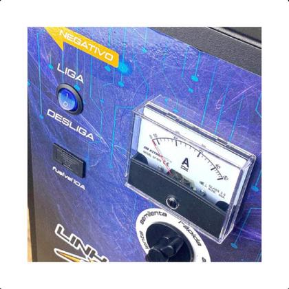 Imagem de Carregador Bateria 50a 12v 1 Relógio Com Auxiliar De Partida