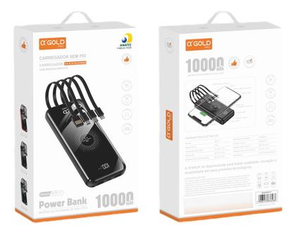 Imagem de Carregador Bateria Portátil Pawer Bank  (10000mah) BTE-17