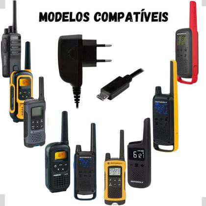 Imagem de Carregador Bivolt Dotcell Para Takabout Rádio T210BR T470BR e Celular