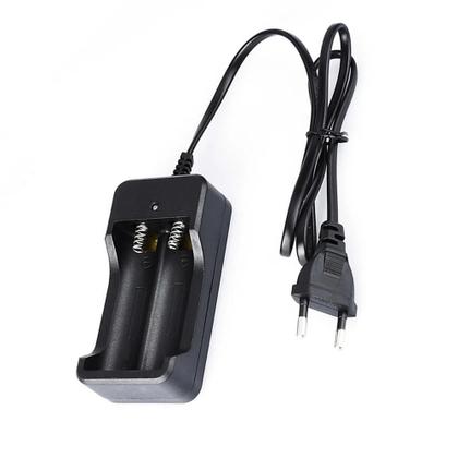 Imagem de Carregador Com 2 Pilhas Duplo de Pilhas Baterias Recarregáveis 4.2v Li-Ion 18650 LPJA02LUA