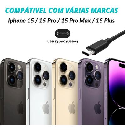 Imagem de Carregador compativel com celular Motorola E13 E22 Moto G53 G73 G84 Edge 30neo