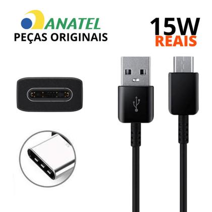 Imagem de Carregador compatível galaxy s20 fe 5g tipo c original -preto