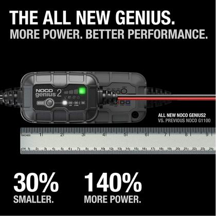 Imagem de Carregador de Bateria de Carro NOCO GENIUS2 - 2A, 6V/12V