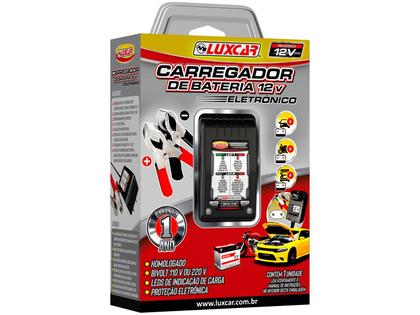Imagem de Carregador De Bateria Eletrônico 12v Luxcar