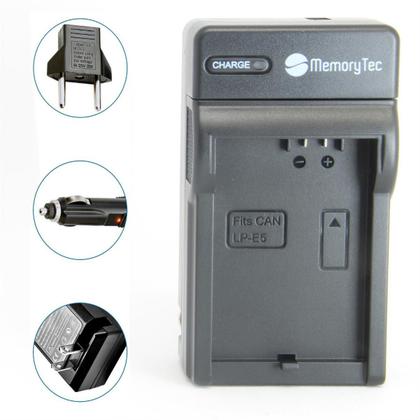 Imagem de Carregador de Bateria LP-E5 para Canon EOS Rebel SX, T1i, 450D, 500D, 1000D, X2, Xsi