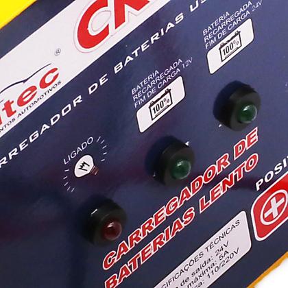 Imagem de Carregador de Bateria Portátil 12/24V 5A Bivolt