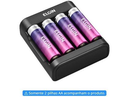 Imagem de Carregador de bateria usb com 2 pilhas alcalina aa 1500 mah recarregável aaa palito controle remoto video game xbox
