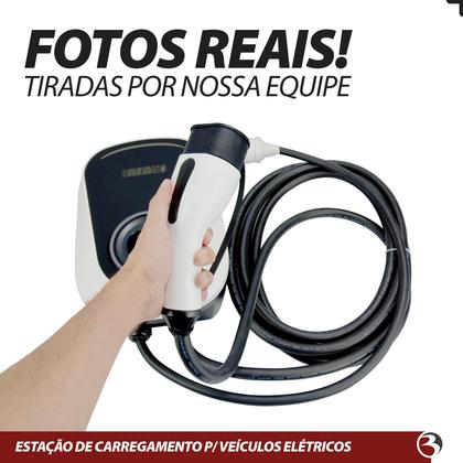 Imagem de Carregador de Carro Elétrico Byd Gwm 7,2Kw 32A Tipo 2 Wallbox EW1033 E-WOLF