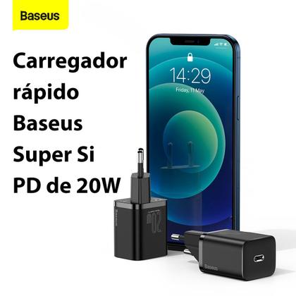 Imagem de Carregador De Parede Baseus Usb-c Super Si Qc Pd 3.0 20w