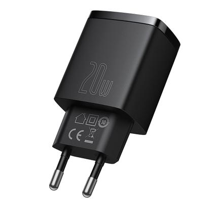 Imagem de Carregador De Parede Baseus UsbA UsbC 20w