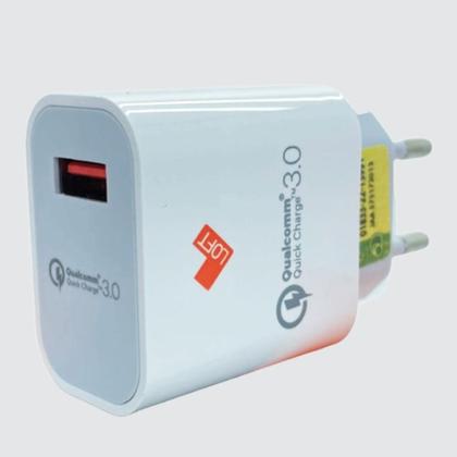 Imagem de Carregador de parede loft usb PD QC3.0 br