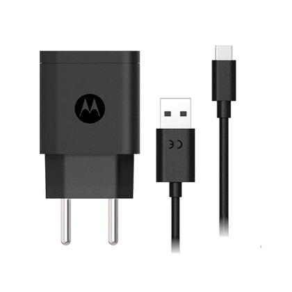 Imagem de Carregador De Parede Motorola 10W Saida Usb A Com Cabo Usb C