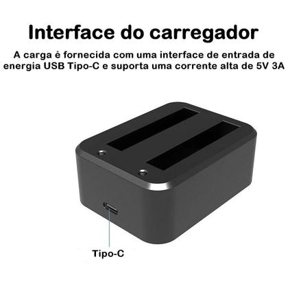 Imagem de Carregador Duplo Insta360 X3 - 2 Baterias - Compacto