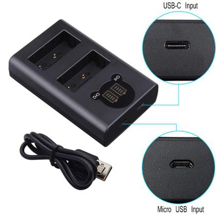 Imagem de Carregador Duplo LP-E10 para Canon