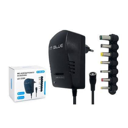 Imagem de Carregador Fonte Universal Bivolt Automática com 8 Adaptadores para Múltiplos Aparelhos