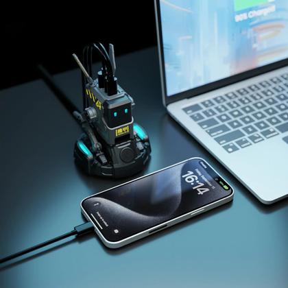 Carregador GravaStar Alpha65 65W GaN 2 USB-C 1 USB-A UE Reino