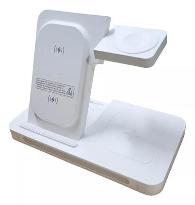 Imagem de Carregador Indução Dock 3 Em 1  Carregador Sem Fio