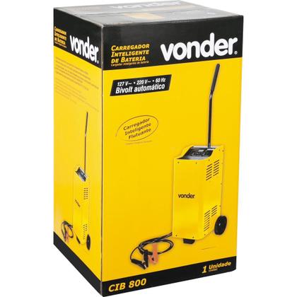 Imagem de Carregador Inteligente de Bateria Bivolt Cib 800 Vonder