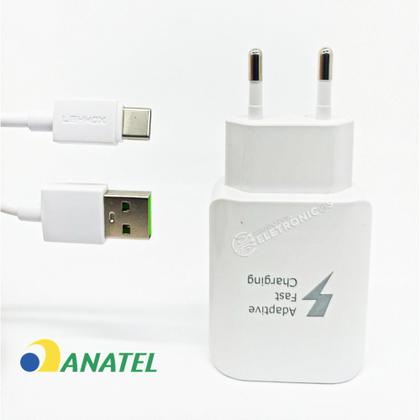 Imagem de Carregador Lehmox Carga Rápida Compativel Para Galaxy A Quantum e A7 2017 - LE482