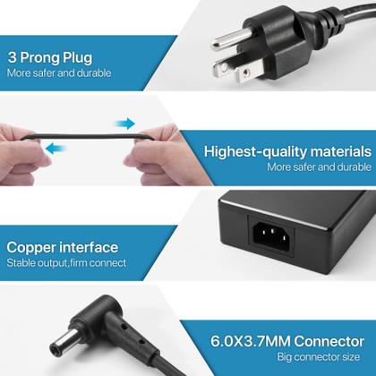 Imagem de Carregador LVYATUO 240W AC Adaptador para ASUS ROG Zephyrus G14 G15